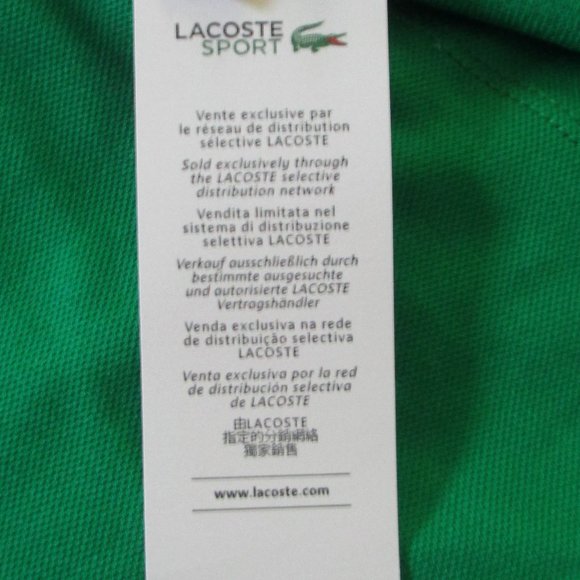 Lacoste: Miami Open, Tennis Polo, UV Protection, Unisex size 2 - Picture 6 of 8